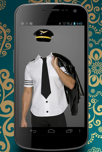 Pilot Man Photo suit