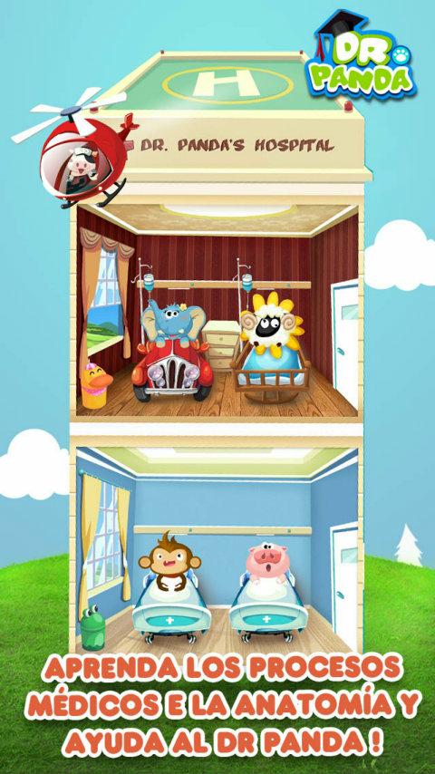 Android application Dr. Panda Hospital screenshort