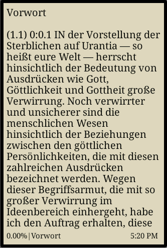 Das Urantia Buch Screen 3