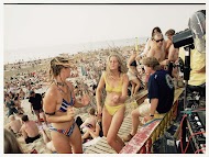 Aan het strand bij Bloemendaal