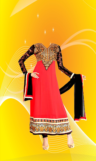 Anarkali Dress Photo Suit