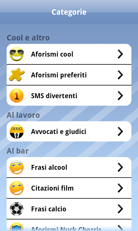 Android application Cool Sayings Premium screenshort