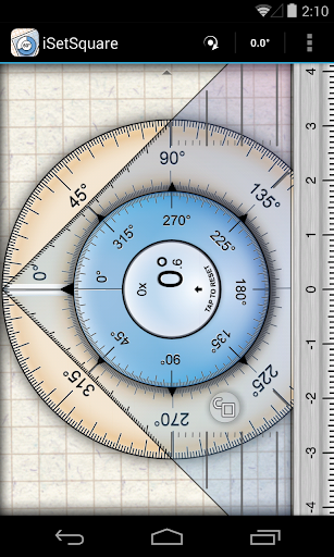 iSetSquare Geometry angle