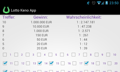 【免費工具App】Lotto Keno App-APP點子