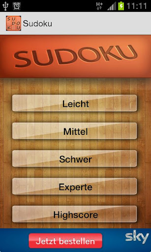 Sudoku Game Free