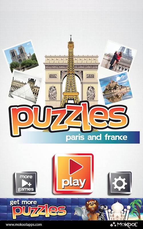 Android application Paris &amp; France Puzzles Pro screenshort
