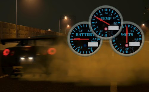 Android application HashiriyaMeterWidget PRO screenshort