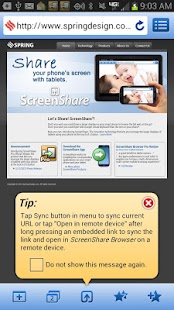 ScreenShare phone