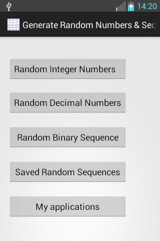 Generate Random Numbers - Free