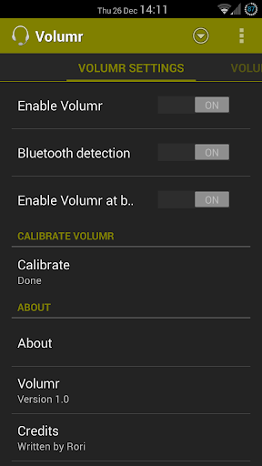 Volumr - Headset Volume
