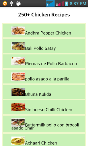 recetas De Pollo