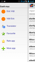 Tu dien Duc Viet, Viet Duc APK צילום מסך #14