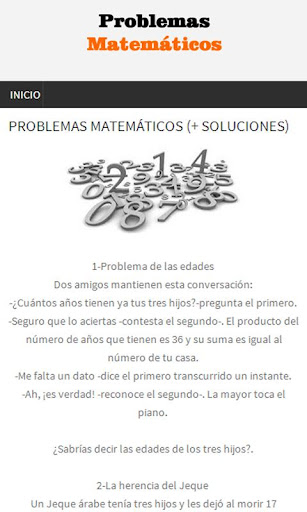 【免費娛樂App】Problemas Matemáticos-APP點子