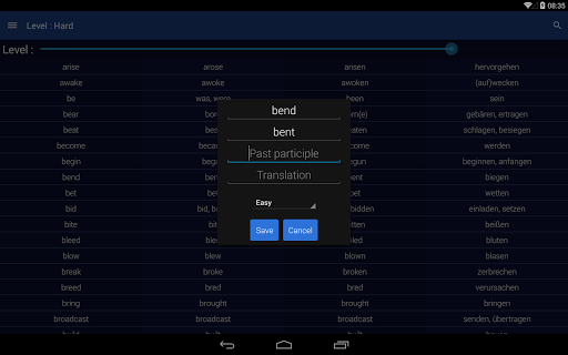 【免費教育App】English Irregular Verbs-APP點子