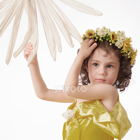 Flower Girl by Astrid Pardew - People Family