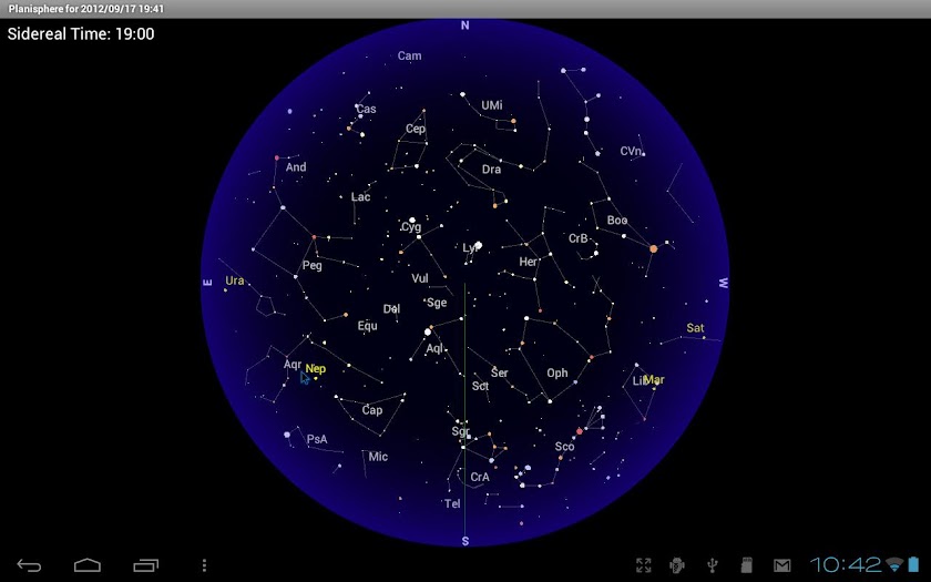 Sky Atlas for Tablets Screen 3