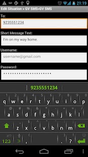 Locale GV SMS Plugin