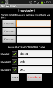 Sms Warning Screenshots 5