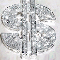 Bling Dollar Live Wallpaper