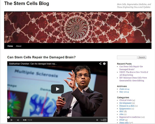 The Stem Cells Blog