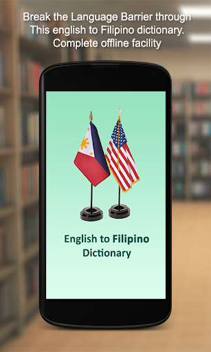 Filipino: English Dictionary