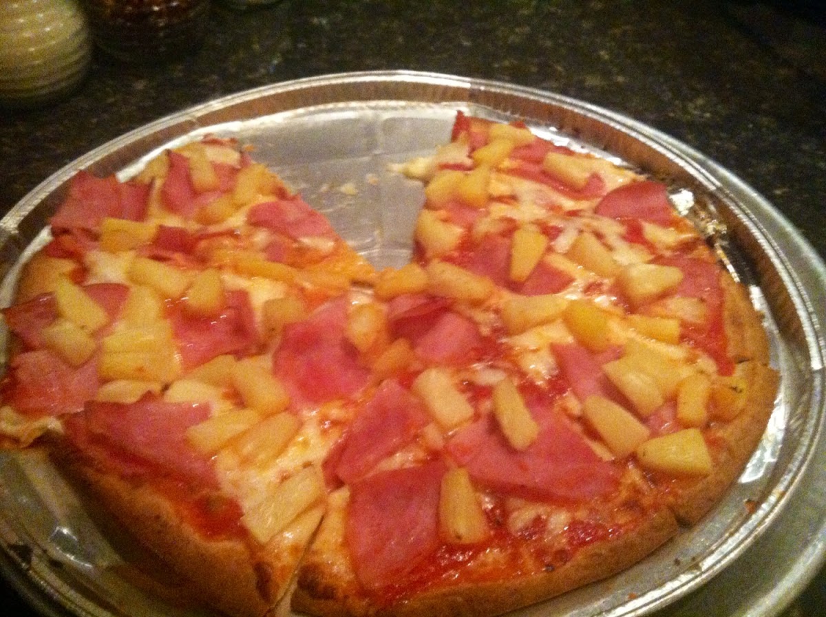 Gf Hawaiian pizza