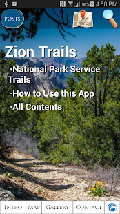 Lastest Zion National Park Trails APK