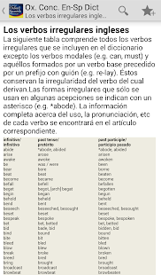 Concise Oxford Spanish Dict Screenshots 18
