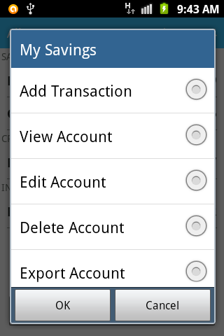 Ledger - Expense Tracker Screen 3