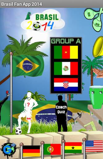 WM 2014 Quiz Brasilien Fan App