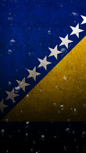 Bosna flag water effect LWP