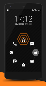 Screenshot Xen Orange CM 11 Theme v1.1