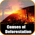 Causes Of Deforestation logo