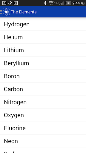 The Elements - Periodic Table