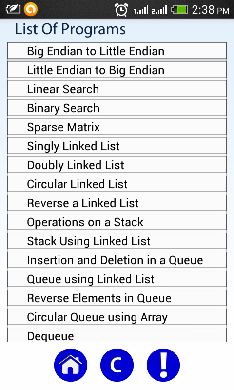 Write a program for linear search using c