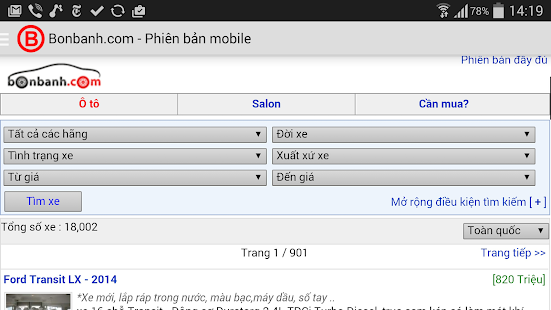 Free Bốn Bánh APK