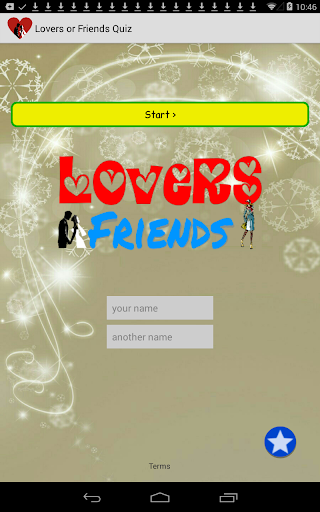 Lovers or Friends Quiz