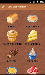 Lastest Low Carb Cookbook APK for Android