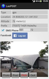 Free LocPOST (facebook/SMS) APK for Android