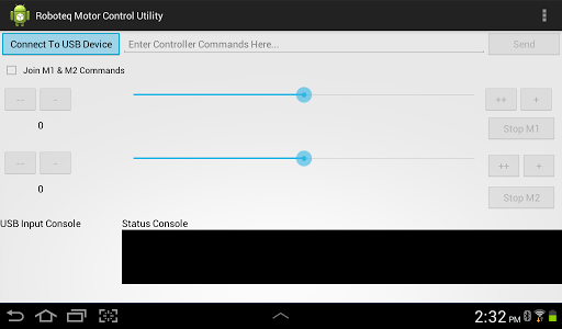 RoboteQ Motor Control Utility