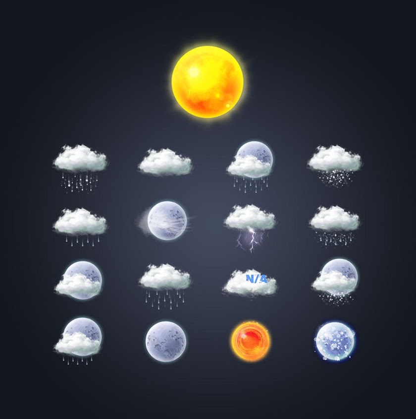 Painting - Weather icon pack Screen 2