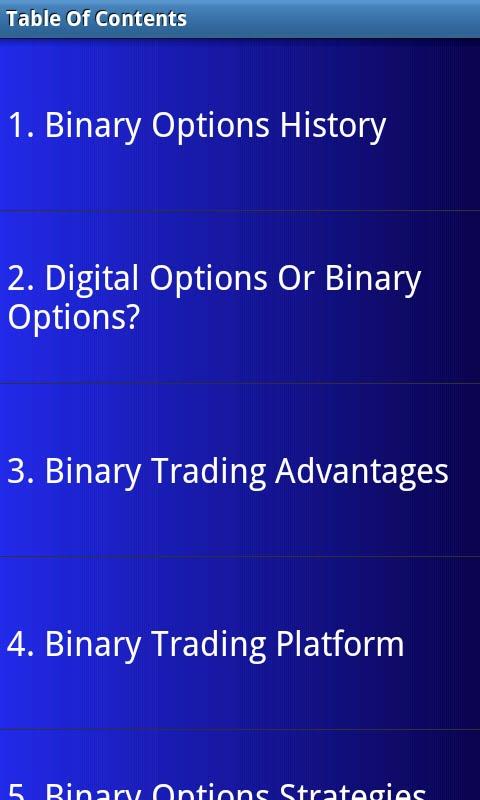 binary options strategies and schemes