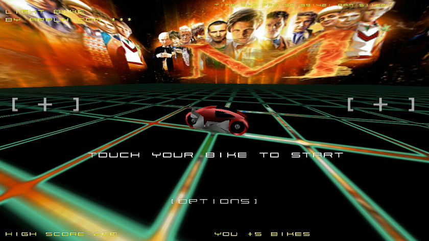 TRON HD - LightBike2 - SkyFall Screen 1