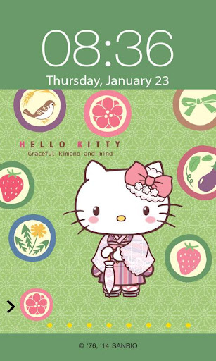 Hello Kitty Japan Screen Lock