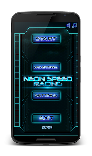 【免費賽車遊戲App】Neon Speed Racing-APP點子