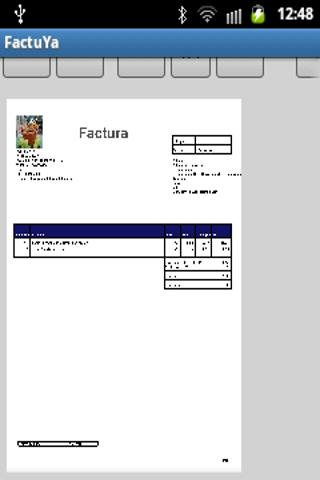 Android application InstantInvoice Full PDF screenshort