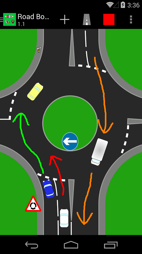Android application Road Board for Android screenshort