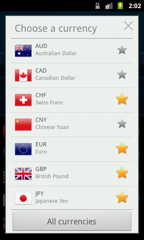    Easy Currency Converter Pro- screenshot  