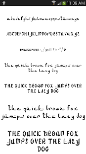 Fun Fonty FlipFont zdarma - náhled