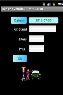 Benzine verbruik Screenshots 0